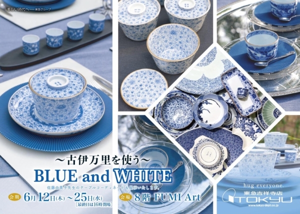 ～古伊万里を使う～Blue and White